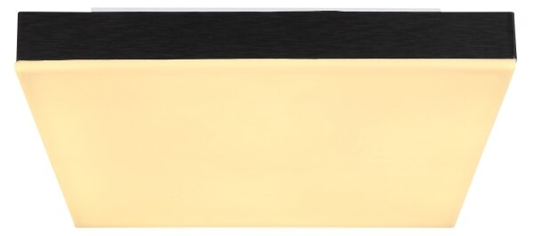 Globo 41594D1 - LED Stropní svítidlo DORO LED/18W/230V 30x30 cm černá