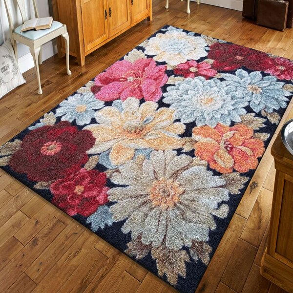 Makro Abra Moderní kusový koberec Casablanca 11 Květy vícebarevný Rozměr: 120x170 cm