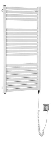 Aqualine - Koupelnový elektrický radiátor TONDI-E 300W/230V 97 cm bílá