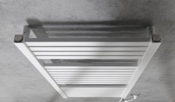 Aqualine - Koupelnový elektrický radiátor TONDI-E 300W/230V 97 cm bílá