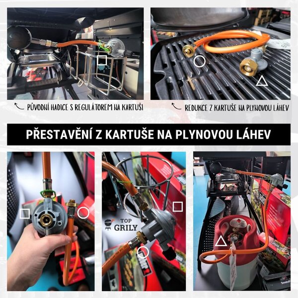 Weber Cestovní plynový gril Traveler Stealth