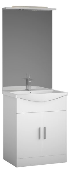 Koupelnový set Smart 65, 187 × 65 × 50 cm, MDF