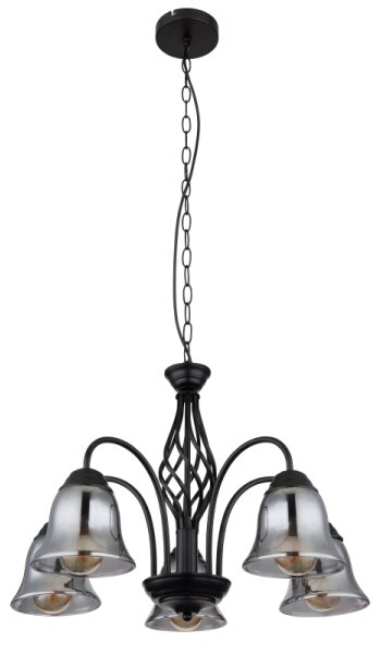 Globo 60298-5H - Lustr na řetězu GONNY 5xE27/60W/230V