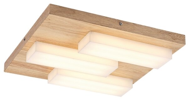 Rabalux 71142 - LED Stropní svítidlo KONTE LED/30W/230V dub