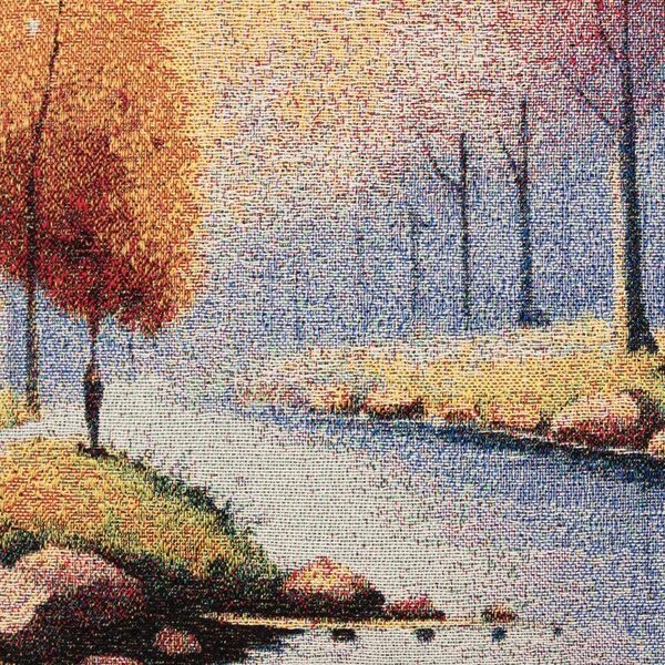 Povlak MOTIV river okrovomodrá 45 x 45 cm