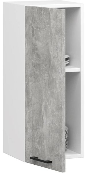 Horní kuchyňská skříňka 30 cm VERMINA - bílá / beton