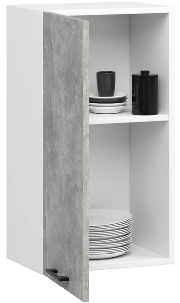 Horní kuchyňská skříňka 40 cm VERMINA - bílá / beton