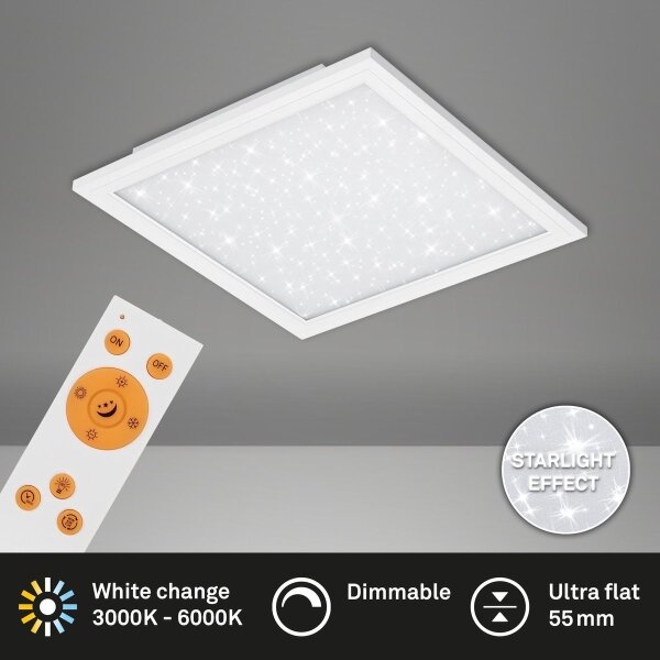 Briloner 7301-016 - LED Stmívatelné stropní svítidlo STARRY SKY LED/18W/230V+ DO