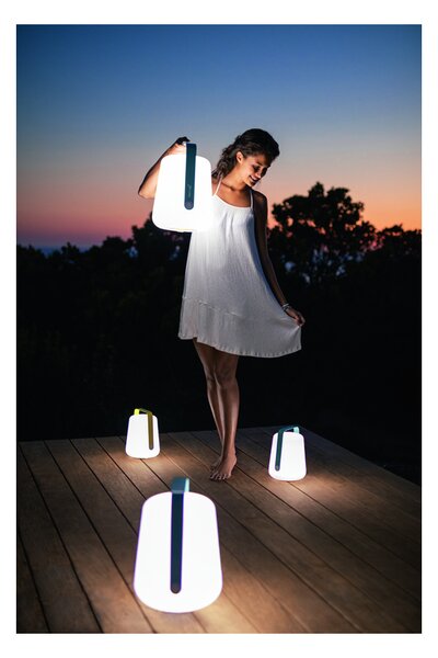 Velká venkovní lampa Balad Lagoon Blue Fermob