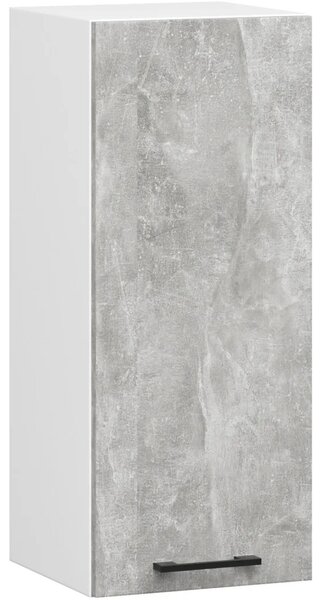 Horní kuchyňská skříňka 30 cm VERMINA - bílá / beton