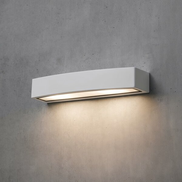 Venkovní nástěnné svítidlo Ideal lux Andromeda AP2 100364 2x60W E27 - bílá