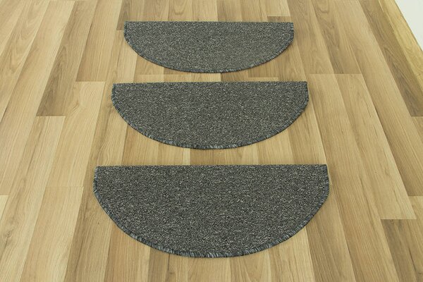 Kobercový nášlap Vienna 72 světle šedý Rozměr: 62 cm x 24 cm + 3 cm (zahnutí)