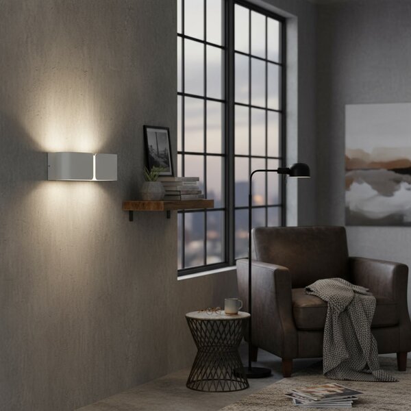 Nástěnné svítidlo Ideal lux Clip Mini AP2 014166 2x60W E27 - elegantní