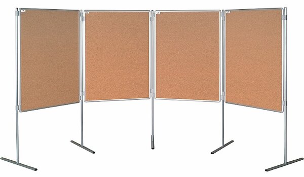 Paraván oboustranný korkový KOR 75 x 100 cm - PARAVAN KOR 075/100