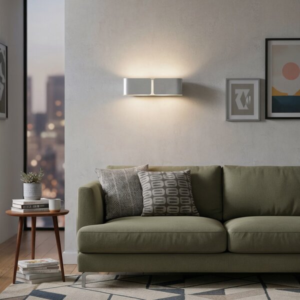 Nástěnné svítidlo Ideal lux Clip AP2 088273 2x60W E27 - elegantní