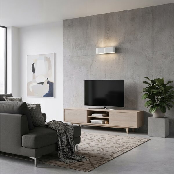 Nástěnné svítidlo Ideal lux Clip Mini AP2 014166 2x60W E27 - elegantní