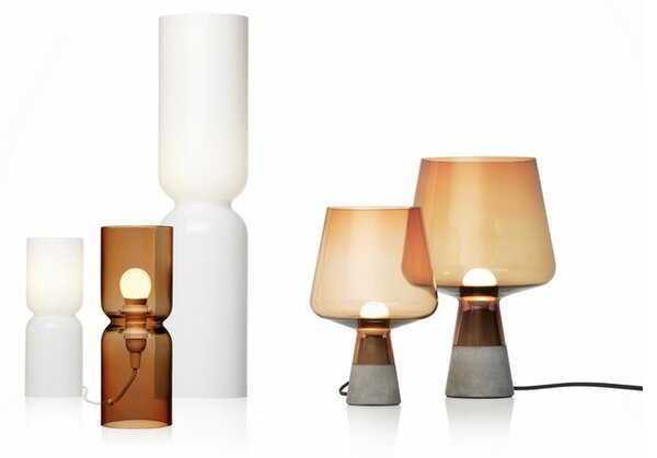 Stolní lampa Lantern Copper 25 cm Iittala