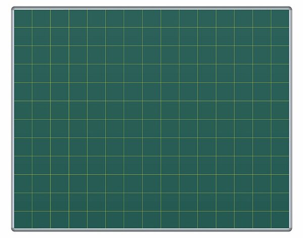 Magnetická tabule pro popis křídou ŠKOL K 150 x 120 cm (potisk) - notová osnova (101501202201)