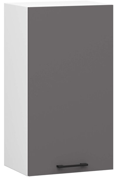 Horní kuchyňská skříňka 40 cm VERMINA - bílá / šedá
