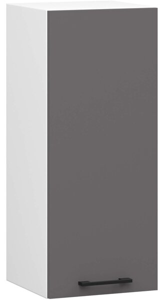 Horní kuchyňská skříňka 30 cm VERMINA - bílá / šedá