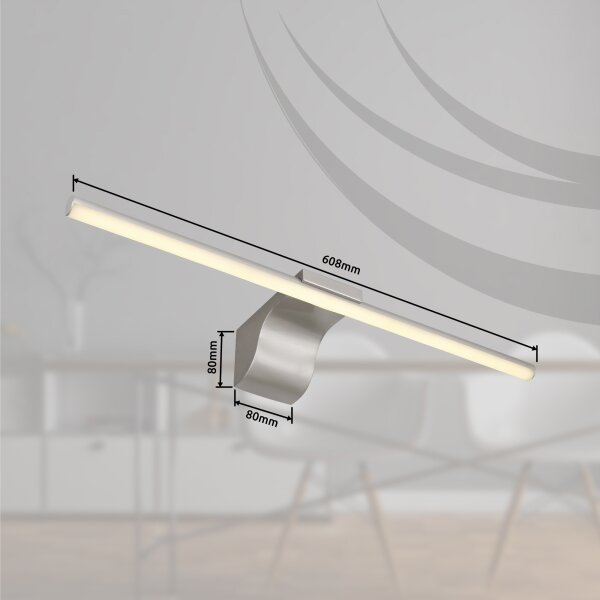 Globo 41925N - LED Koupelnové osvětlení zrcadla PEPE LED/10W/230V IP44 chrom