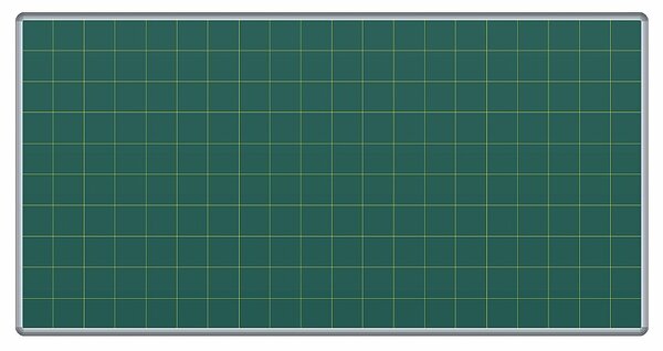 Magnetická tabule pro popis křídou ŠKOL K 200 x 100 cm (potisk) - notová osnova (102001002201)