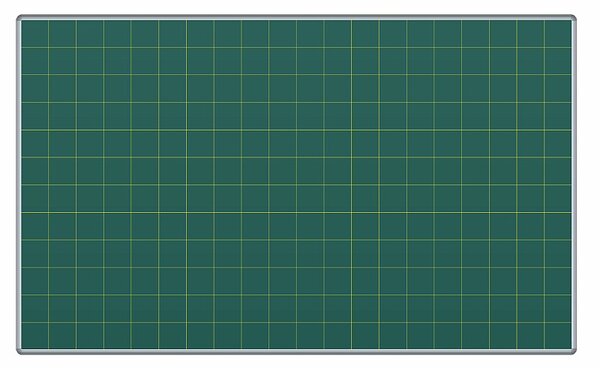 Magnetická tabule pro popis křídou ŠKOL K 200 x 120 cm (potisk) - notová osnova (102001202201)