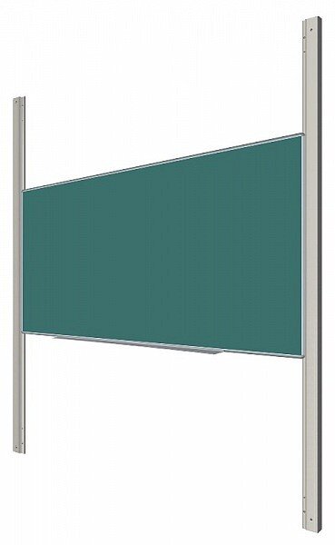 Magnetická tabule ŠKOL K/PYLON AL 200 x 120 cm - ŠKOL K 200/120 + PY jedn