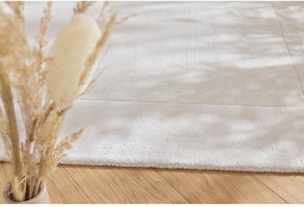 Makro Abra Moderní kusový koberec Aspen vlna viskóza krémový Rozměr: 140x200 cm