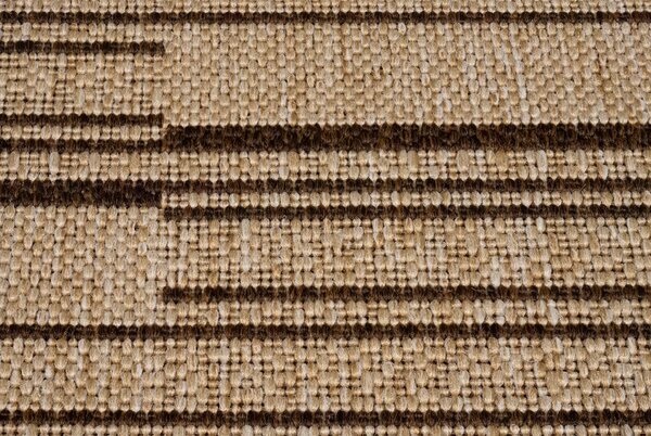 Makro Abra Běhoun venkovní Sisal CORDA 1032 1 232 Proužky béžový hnědý Šíře: 70 cm