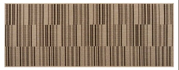 Makro Abra Běhoun venkovní Sisal CORDA 1032 1 232 Proužky béžový hnědý Šíře: 70 cm
