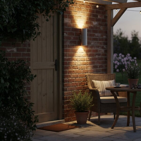 Ideal Lux 163604 venkovní nástěnné svítidlo Gun 2x60W|E27|IP54