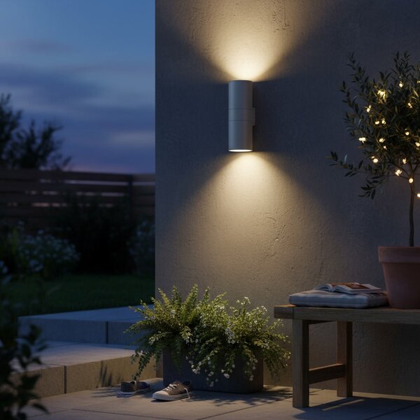 Ideal Lux 163604 venkovní nástěnné svítidlo Gun 2x60W|E27|IP54