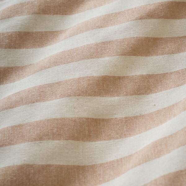 Oranžové povlečení na jednolůžko 135x200 cm Cotton Rich Woven Stripe – Pineapple Elephant