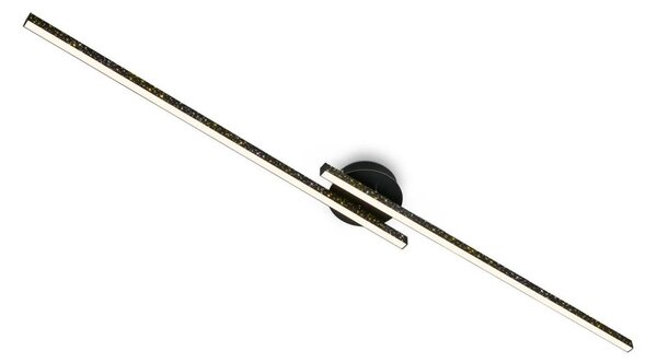 Briloner 3717-025 - LED Přisazený lustr REY 2xLED/12W/230V černá