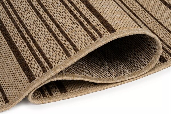 Makro Abra Běhoun venkovní Sisal CORDA 1032 1 232 Proužky béžový hnědý Šíře: 70 cm