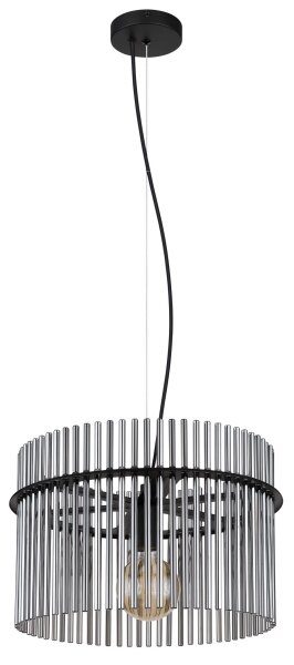 Globo 15698H - Lustr na lanku GORLEY 1xE27/60W/230V pr. 40 cm černá