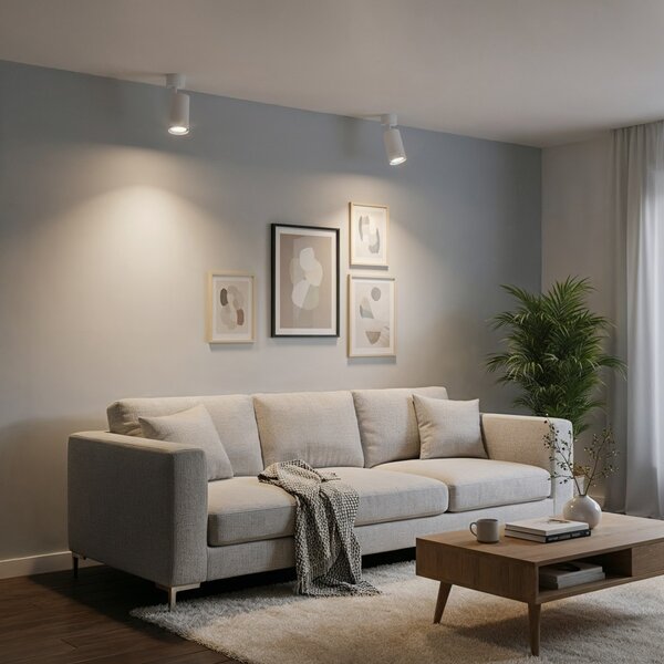 Ideal Lux 231495 stropní a nástěnná bodová lampa Dynamite 1x28W | GU10 - bílá