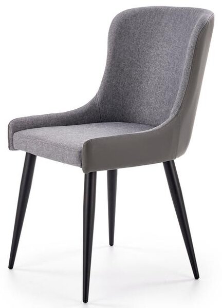 Jídelní židle SCK-333 šedá/černá