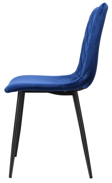 TZB Čalouněná designová židle ForChair II modrá