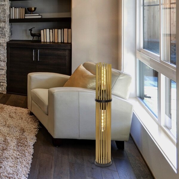 Rabalux 74022 - Stojací lampa ROXAS 2xE27/40W/230V