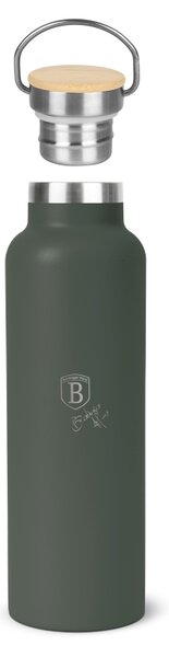 Termoska lahev s dvojitou stěnou nerez 0,6 l Matte Green Collection