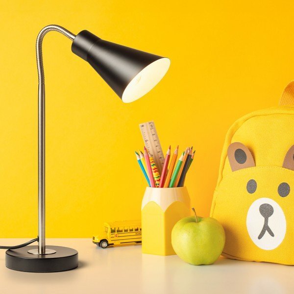 ANIKA stolní matná černá matný nikl 230V E27 40W - RED - DESIGN RENDL