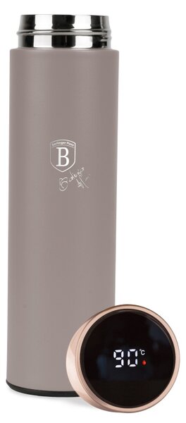 Chytrá termoska s ukazatelem teploty 0,5 l Taupe Collection