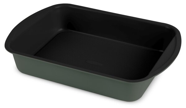 Plech na pečení hluboký s titanovým povrchem 40 x 28 cm Matte Green Collection