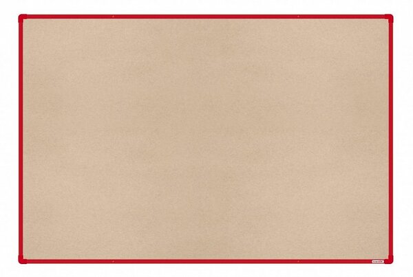 Textilní nástěnka 180x120 (AL rám červený)