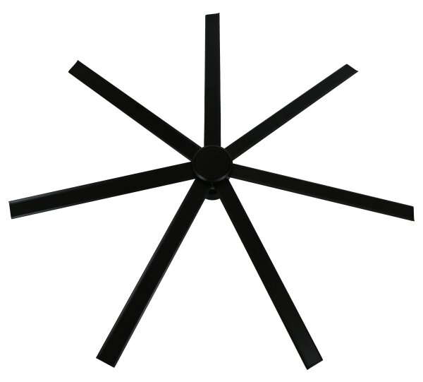 Lucci air 21610949 - Stropní ventilátor ATLANTA 1xGX53/12W/230V černá + DO