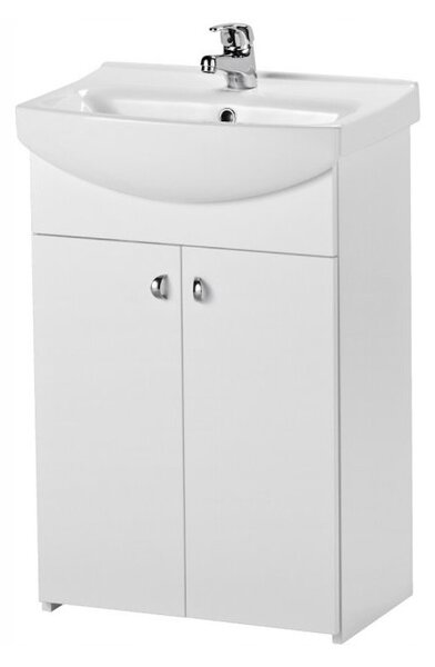 Cersanit Cersania, skříňka pod umyvadlo 60cm, bílá, S509-031-DSM