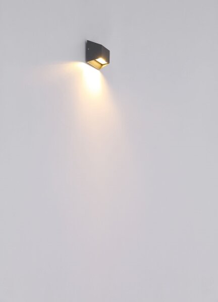Globo 34175 - LED Venkovní nástěnné svítidlo HONNA LED/7W/230V IP54 antracit