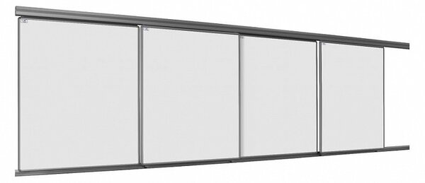 Nástěnka pro lištový systém MANAŽER K 120x120 LS